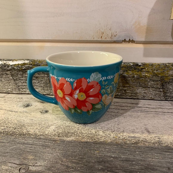 The Pioneer Woman | Blue Floral Mug - Picture 1 of 3